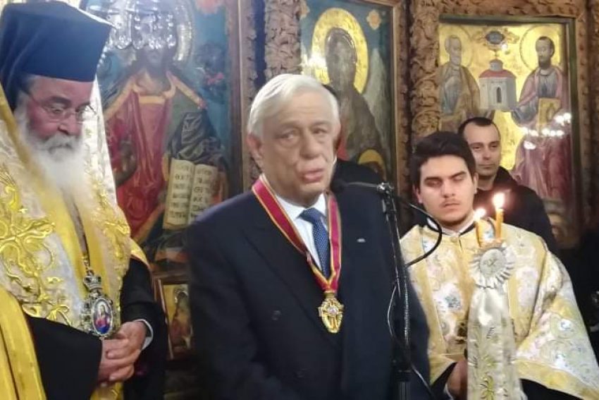 O Πρόεδρος της Δημοκρατίας στο Βελβεντό- Τιμήθηκε με το μετάλλιο του Αγίου Νικολάου O Πρόεδρος της Δημοκρατίας στο Βελβεντό- Τιμήθηκε με το μετάλλιο του Αγίου Νικολάου